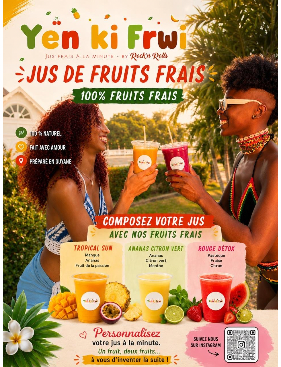 Affiche boissons